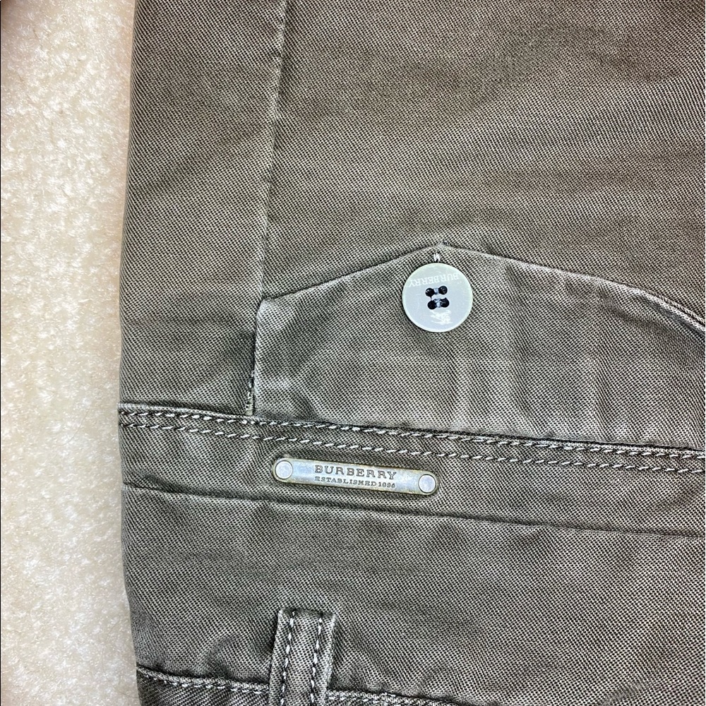 Vintage Burberry low rise pants